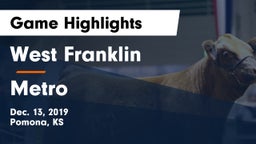 West Franklin  vs Metro Game Highlights - Dec. 13, 2019