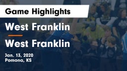 West Franklin  vs West Franklin Game Highlights - Jan. 13, 2020
