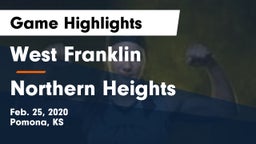 West Franklin  vs Northern Heights  Game Highlights - Feb. 25, 2020