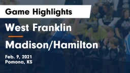 West Franklin  vs Madison/Hamilton  Game Highlights - Feb. 9, 2021