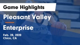 Pleasant Valley  vs Enterprise  Game Highlights - Feb. 28, 2020