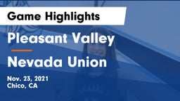 Pleasant Valley  vs Nevada Union  Game Highlights - Nov. 23, 2021