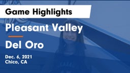 Pleasant Valley  vs Del Oro  Game Highlights - Dec. 6, 2021