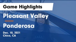 Pleasant Valley  vs Ponderosa Game Highlights - Dec. 10, 2021