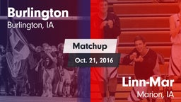 Matchup: Burlington High vs. Linn-Mar  2016