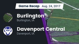 Recap: Burlington  vs. Davenport Central  2017