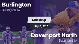 Matchup: Burlington High vs. Davenport North  2017