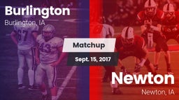 Matchup: Burlington High vs. Newton   2017