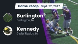Recap: Burlington  vs. Kennedy  2017