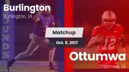 Matchup: Burlington High vs. Ottumwa  2017