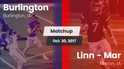 Matchup: Burlington High vs. Linn - Mar  2017