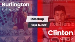 Matchup: Burlington High vs. Clinton  2019