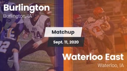 Matchup: Burlington High vs. Waterloo East  2020