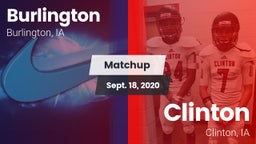 Matchup: Burlington High vs. Clinton  2020