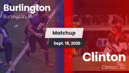 Matchup: Burlington High vs. Clinton  2020