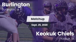 Matchup: Burlington High vs. Keokuk Chiefs 2020