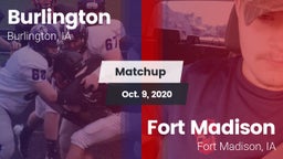Matchup: Burlington High vs. Fort Madison  2020