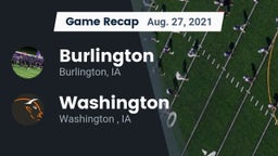 Recap: Burlington  vs. Washington  2021