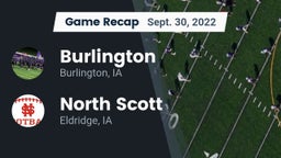 Recap: Burlington  vs. North Scott  2022