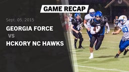 Recap: Georgia Force vs. Hckory NC Hawks 2015