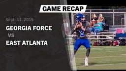 Recap: Georgia Force vs. East Atlanta  2015