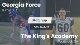 Matchup: Georgia Force vs. The King's Academy 2018