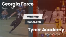 Matchup: Georgia Force vs. Tyner Academy  2020