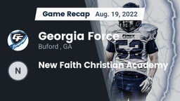 Recap: Georgia Force vs. New Faith Christian Academy 2022