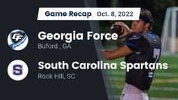 Recap: Georgia Force vs. South Carolina Spartans 2022