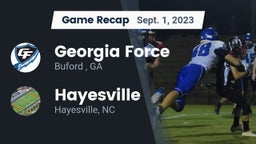 Recap: Georgia Force vs. Hayesville 2023