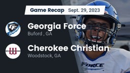 Recap: Georgia Force vs. Cherokee Christian  2023