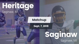 Matchup: Heritage  vs. Saginaw  2018
