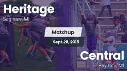 Matchup: Heritage  vs. Central  2018