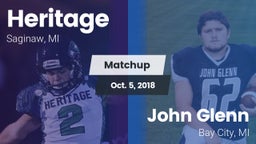 Matchup: Heritage  vs. John Glenn  2018