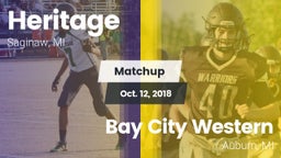 Matchup: Heritage  vs. Bay City Western  2018
