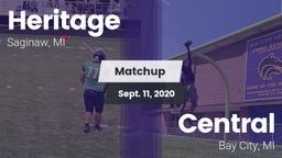 Matchup: Heritage  vs. Central  2020
