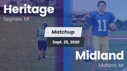 Matchup: Heritage  vs. Midland  2020