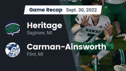 Recap: Heritage  vs.  Carman-Ainsworth   2022