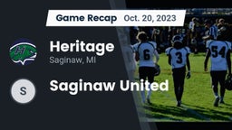 Recap: Heritage  vs. Saginaw United 2023