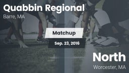 Matchup: Quabbin Regional vs. North  2016
