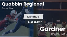 Matchup: Quabbin Regional vs. Gardner  2017