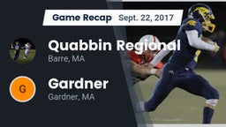 Recap: Quabbin Regional  vs. Gardner  2017