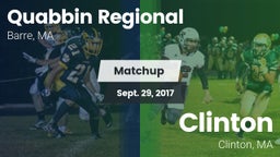 Matchup: Quabbin Regional vs. Clinton  2017