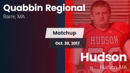 Matchup: Quabbin Regional vs. Hudson  2017
