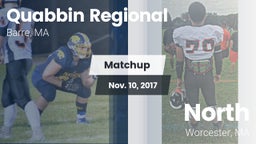 Matchup: Quabbin Regional vs. North  2017