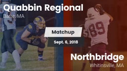 Matchup: Quabbin Regional vs. Northbridge  2018
