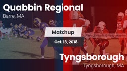 Matchup: Quabbin Regional vs. Tyngsborough  2018