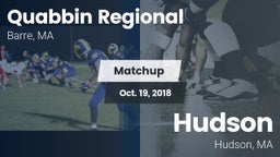 Matchup: Quabbin Regional vs. Hudson 2018
