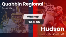 Matchup: Quabbin Regional vs. Hudson  2019