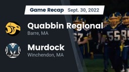 Recap: Quabbin Regional  vs. Murdock  2022